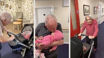 Reborn doll brings comfort to Falkirk care home Residents